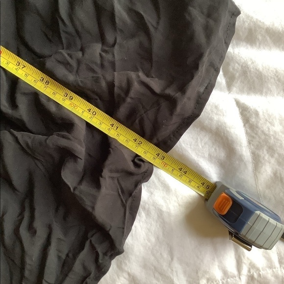 NWT L' Academie Women's Karsyn Midi Dress Black Size L Flowy Empire Waist Dress - Picture 10 of 11